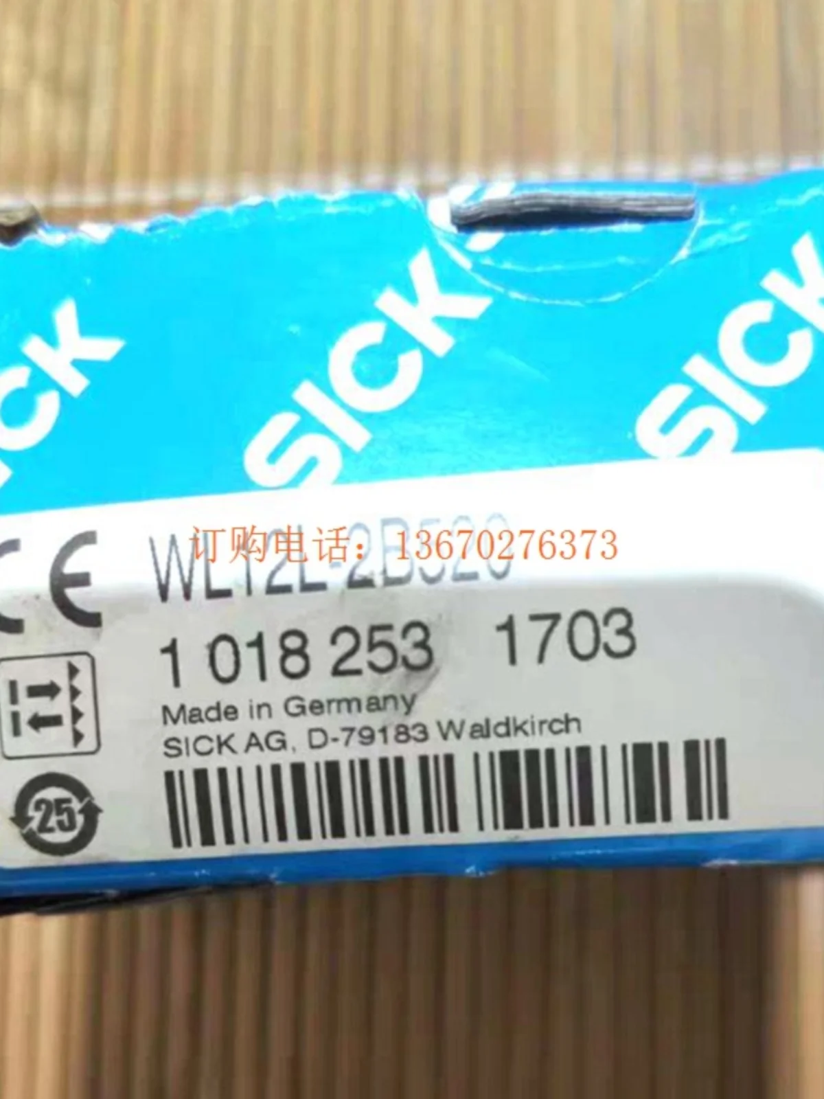 

SICK WL12L-2B530 Brand-new Photoelectric Switch Original Authentic Quality Assurance Pictures