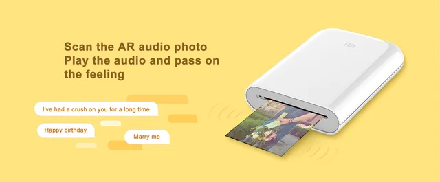 Original Xiaomi Zink Pocket Printer Paper Self-adhesive Photo Print  10//50/100 Sheets Xiaomi 3-inch Mini Pocket Photo Printer - Smart Remote  Control - AliExpress