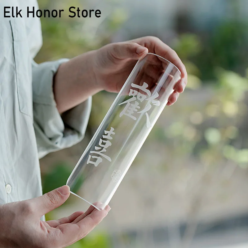 

Искусственное стекло в японском стиле, высококачественная прозрачная чайная Лопата для лотоса, устройство для пробуждения чая, аксессуары для телефона