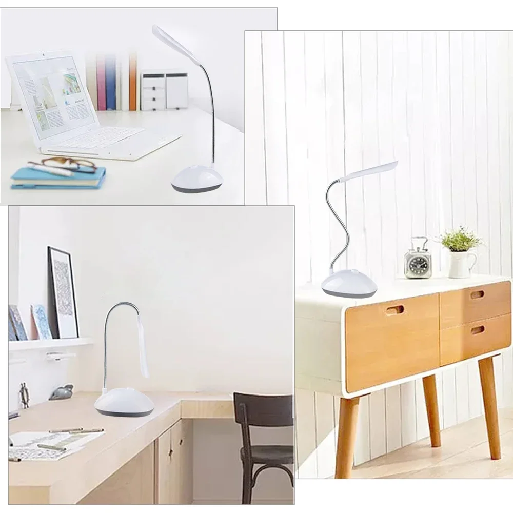 Foldable Portable LED Desk Lamp Children Eye Protection Student Study Reading LED Table Lamp Battery Powered