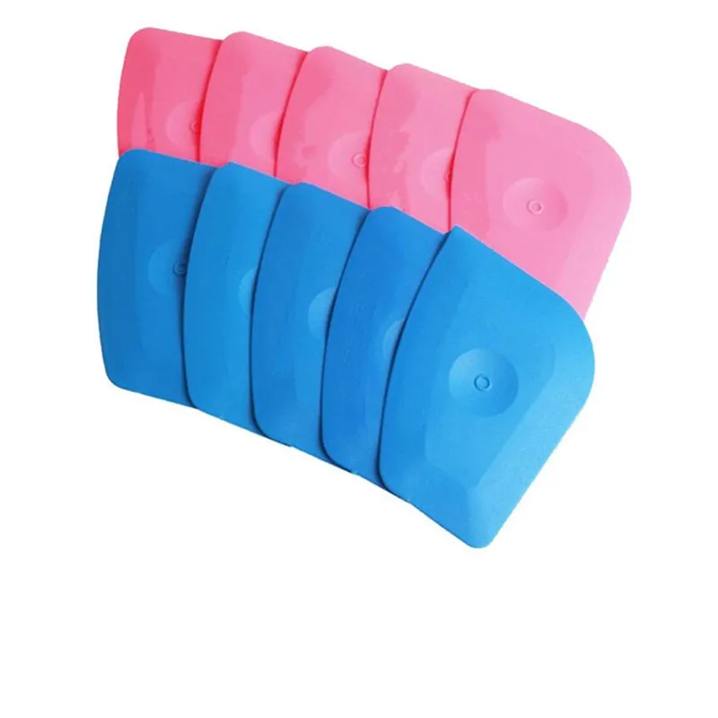 

5pcs/Lot Foil Squeegee Vinyl Film Car Wrap Auto Home Office Car Film Sticker Install Cleaning Pink Scraper Window Tints Tool