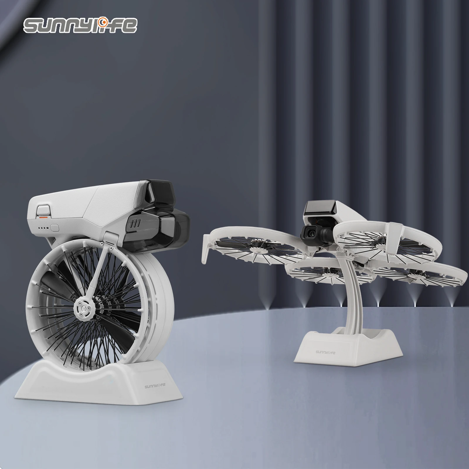 Sunnylife FP-ZJ969 Desktop Display Stand for Drones, Home Decor & Art Showcase, Exhibition Stand for Drone Enthusiasts