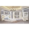 Lightweight Design King Bed Leather Wooden Turkish Modern Size Luxury Furniture Bedroom Set 2