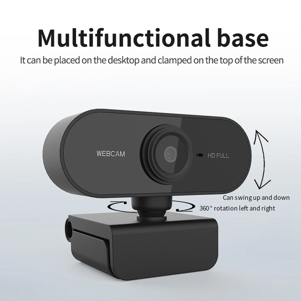 Webcam 1080p Full Hd Web Camera With Microphone Usb Plug Web Cam