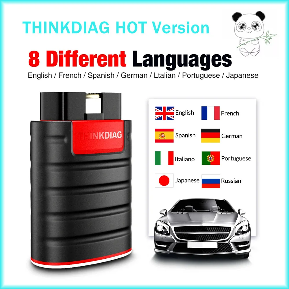 

THINKCAR Thinkdiag старая версия, полная система загрузки, OBD2 сканер, считыватель кодов, кодирование ЭБУ, автомобильный диагностический инструмент PK Easydiag