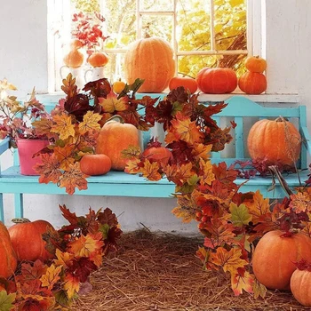 Maple Leaf Garland 1