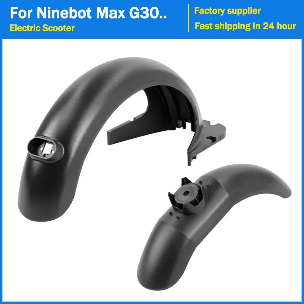 

Rear Mudguard for Segway Ninebot MAx G30 Electric Scooter Fender Front Tyre Splash Guard Plastics Water Baffle E-Scooter Parts