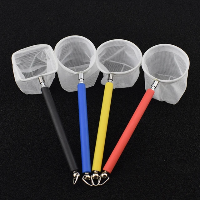 Handle 18-53cm Fish Scoop Gadgets Shrimp Catching Fish Tank Cleaning Catch Net Aquarium Supplies Fishnet Fish Tank Accessory