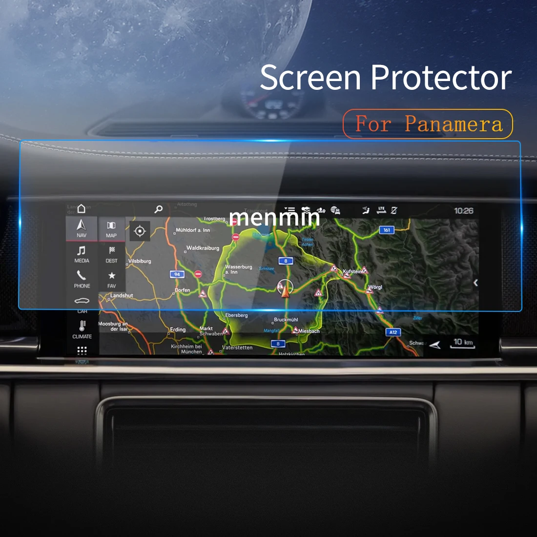 

Car Sticker Screen Protector For Carplay Ford F-150 2014 2023 Display Tempered Glass Protective Film Navigation Auto Accessories