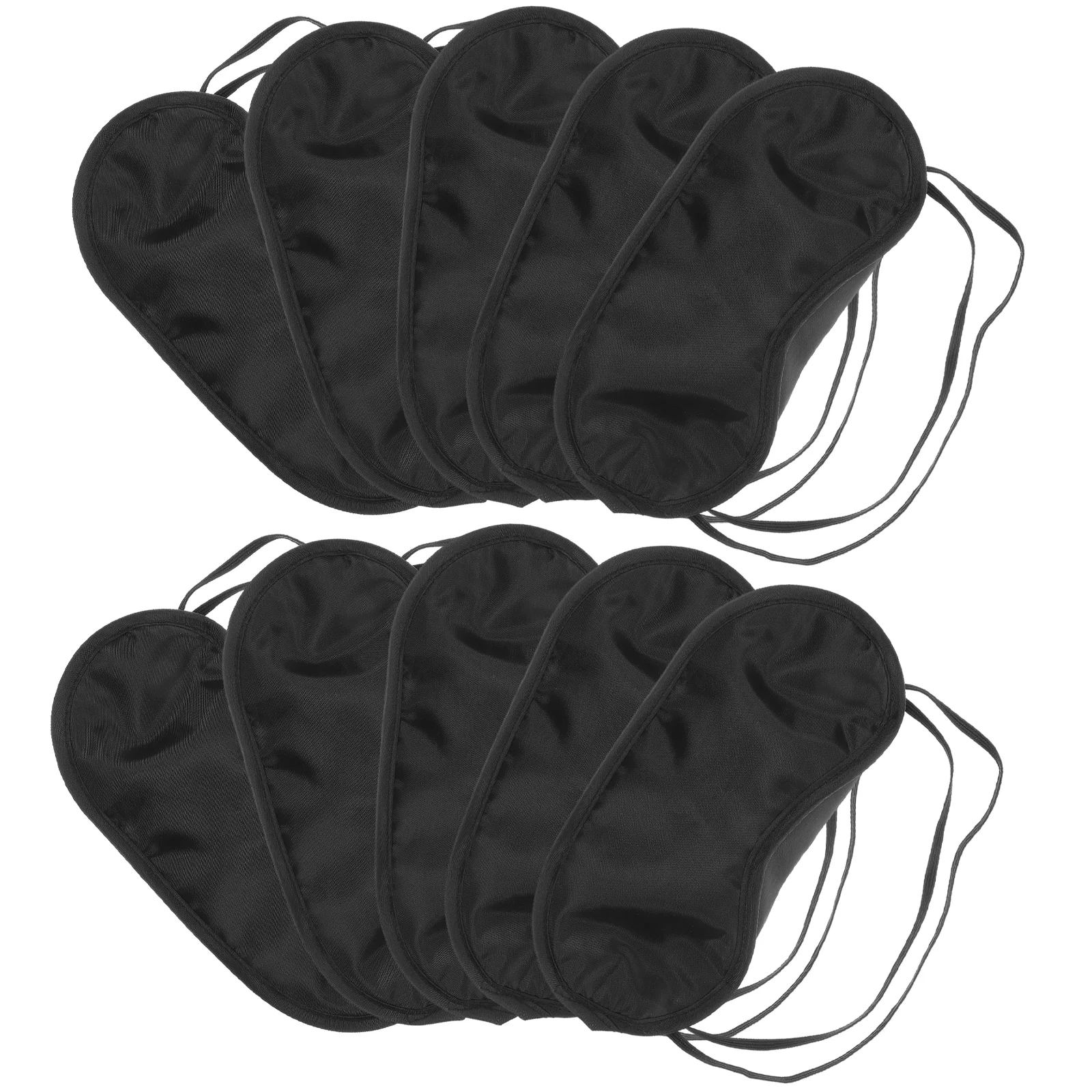 10 Pcs Mens Eye Mask Goggles Eyeshadow Reusable to Sleep Polyester Blindfolds Man 6