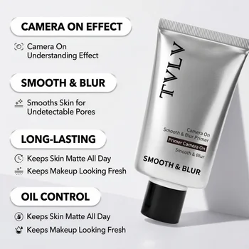 Jelly Moisturizing Transparent Makeup Primer Suitable For Facial Base Makeup, Long lasting And Comfortable Makeup Feel 3