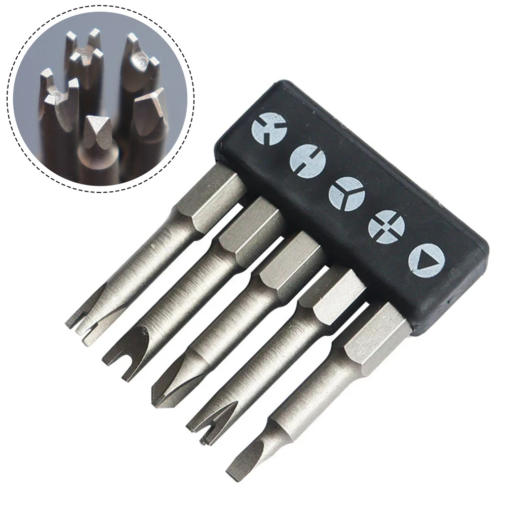 Bolt Driver Screwdriver Bits Special-shaped Screwdriver Set Three Points  Triangle U 1.96Inch 50mm 5pcs Set Grey Screwdriver Bits - AliExpress