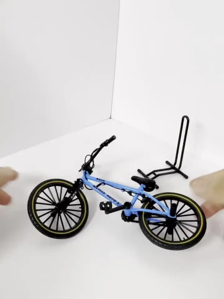 1:8 Mini Model Alloy Bicycle With Parking Rack Diecast