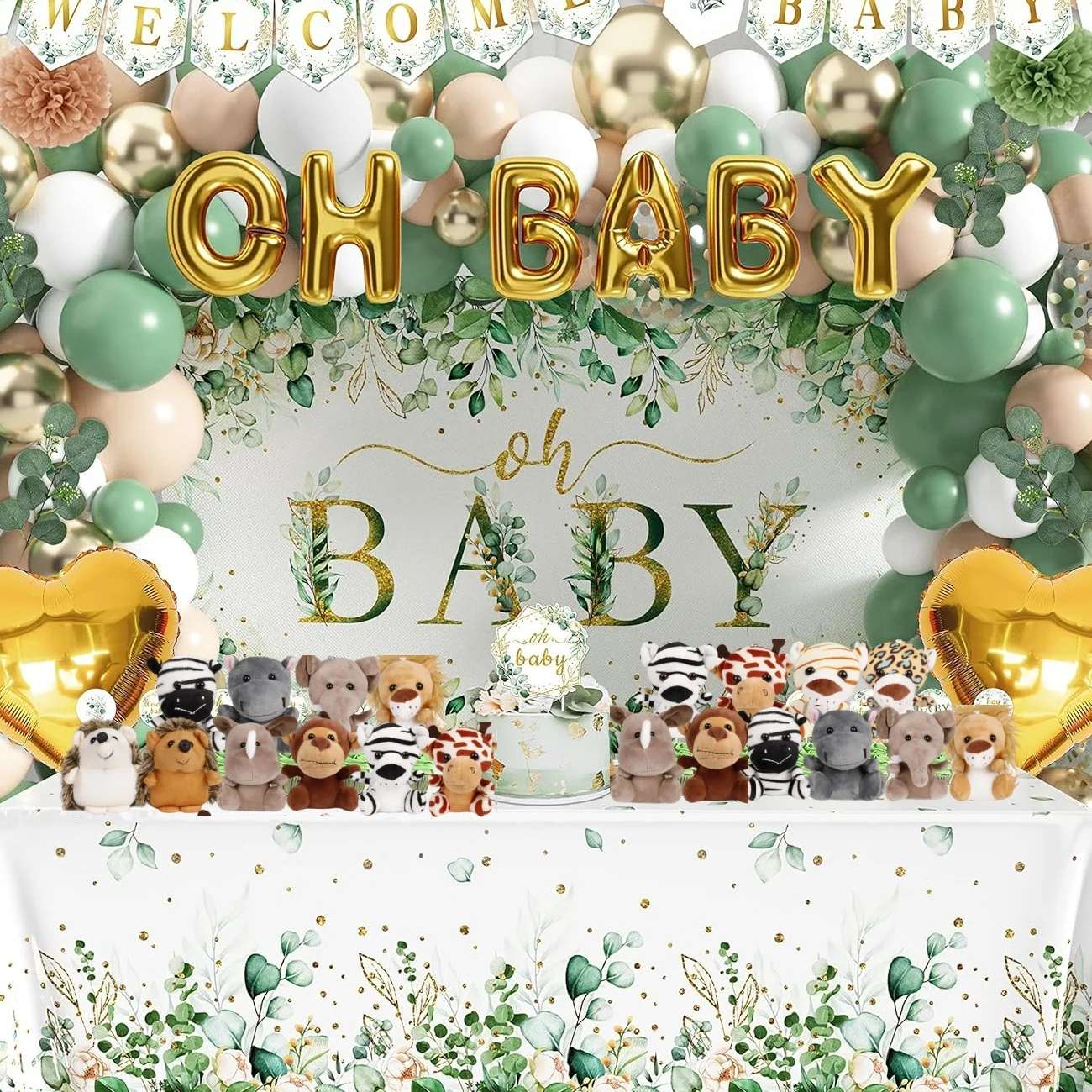 Mini Safari Plush Toys 3