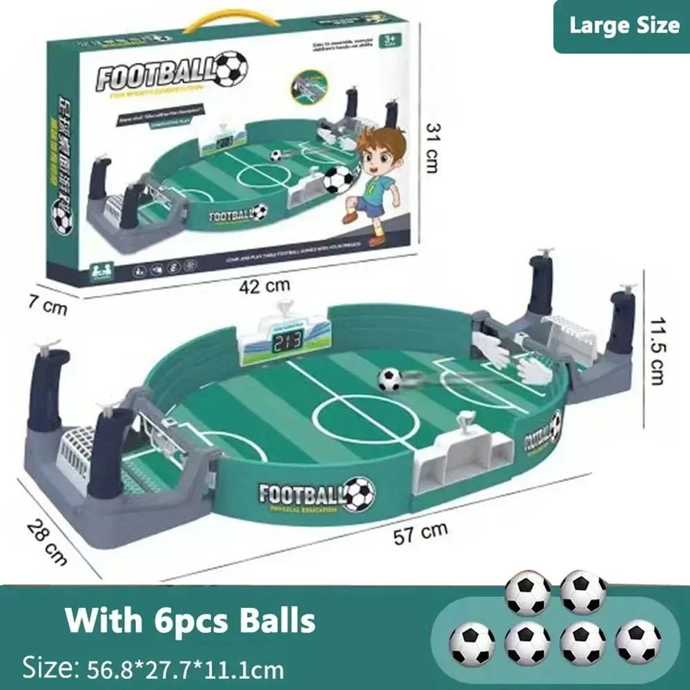 Soccer Table Football Board Game For Family Party Tabletop Play Ball Soccer Toys, Boys Sport Children Adults Interactive Game 5