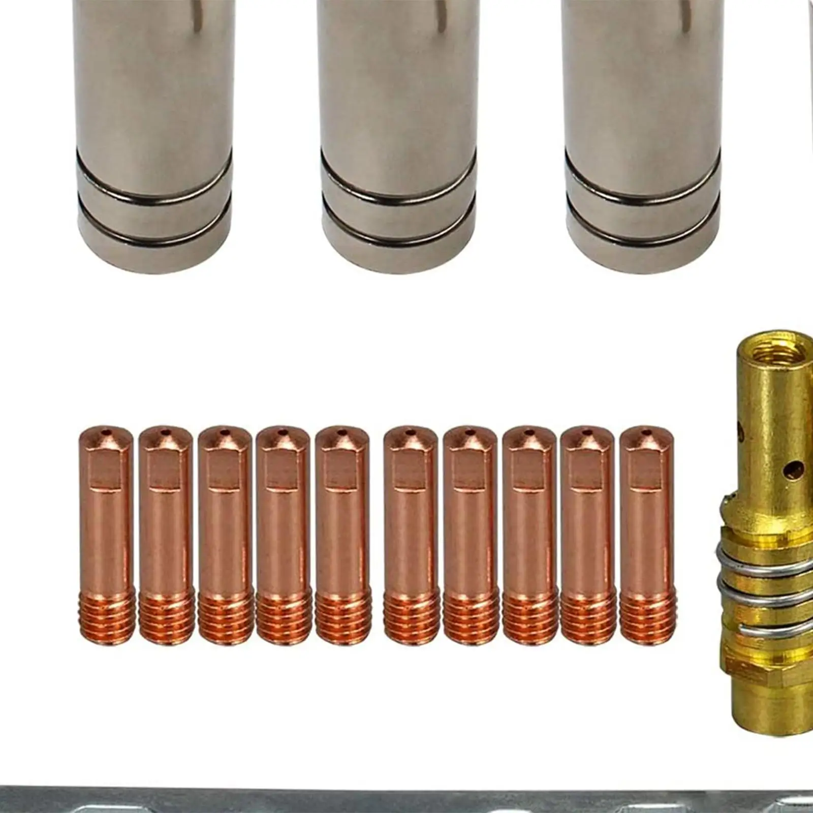 Welding Accessory Durable Connecting rod Welding Torch Accessories Kit for Replacements Parts 5