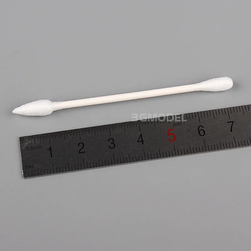 Double Head Cotton Swab Panel Line Wipe Tools 100Pcs for Military Model Hobby Cleaning Weathering Tools DIY model tools model weathering tool