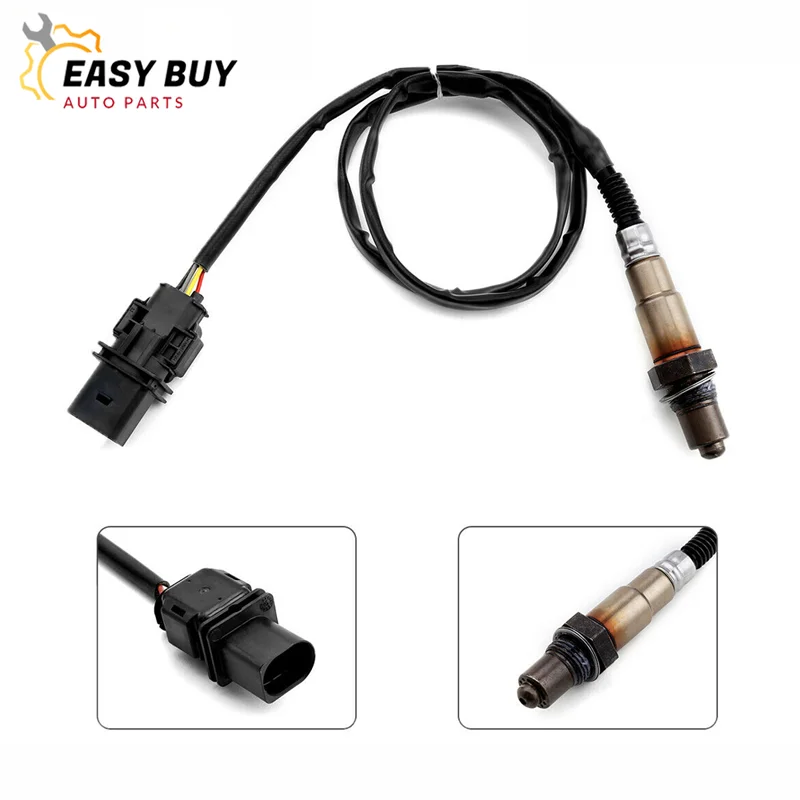 4.9 Uitlaatgaszuurstofsensor 5-draads Lambda O2-zuurstofsensor 0258017025 17025 LSU 4.9 Brede Band O2-sensor 0 258 017 025 Auto O2-zuurstofsensor Auto Zuurstof Sensor