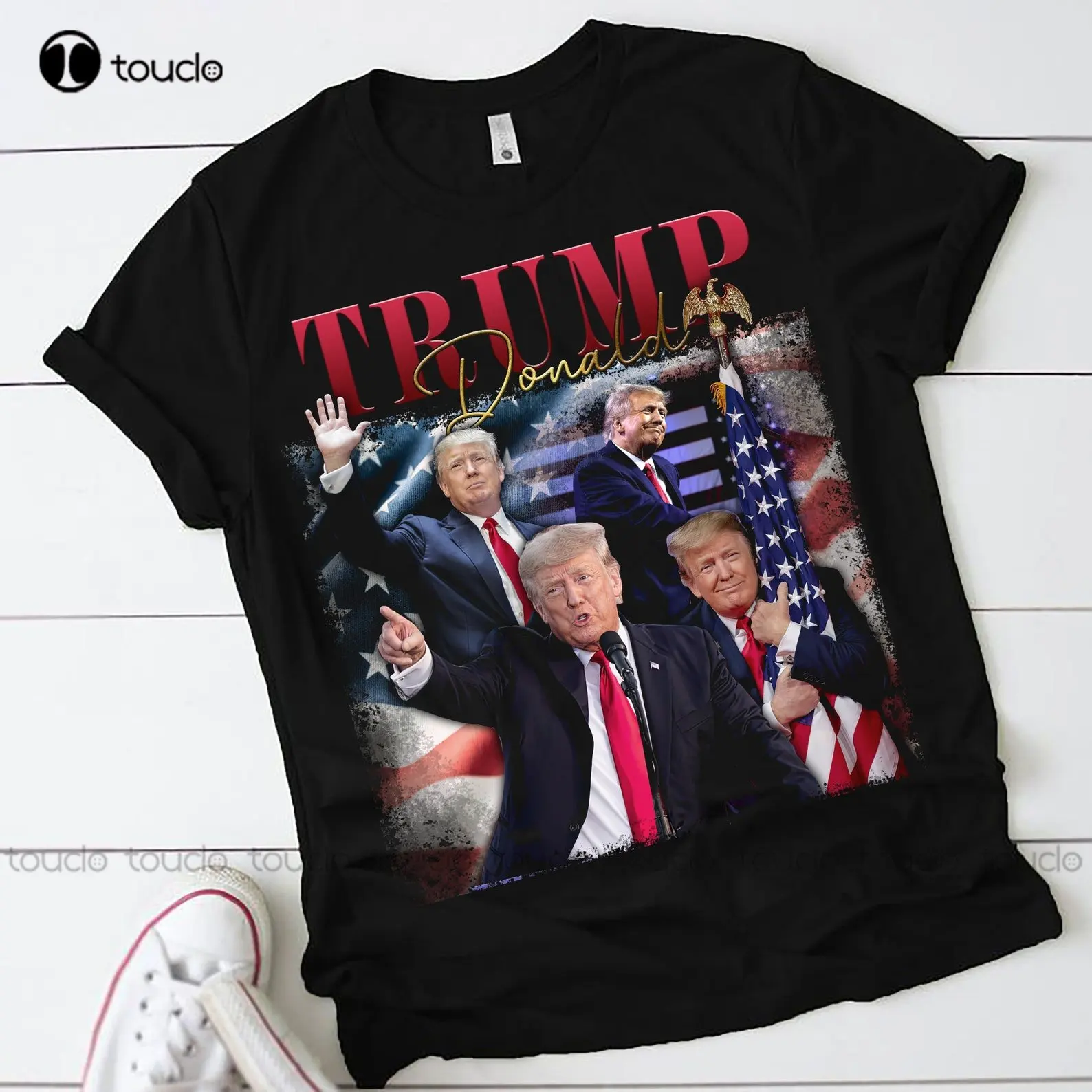 

Винтажная рубашка с Дональдом Трампом | Футболка с Дональдом Трампом | Футболки фанатов Дональда Трампа женская футболка с принтом индивидуальный подарок
