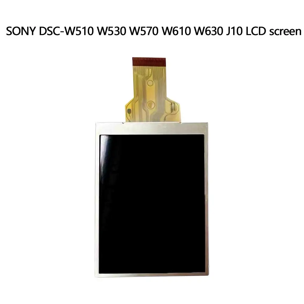 LCD screen Digital camera display repair accessories For SONY DSC-W510 W530 W570 W610 W630 J10