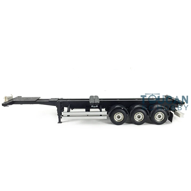 TOUCAN 1/14 40Ft Semi Trailer Container 3Axles Chassis Kit RC Tractor Remote Control Truck Outdoor Toys For Boys TH01021 4
