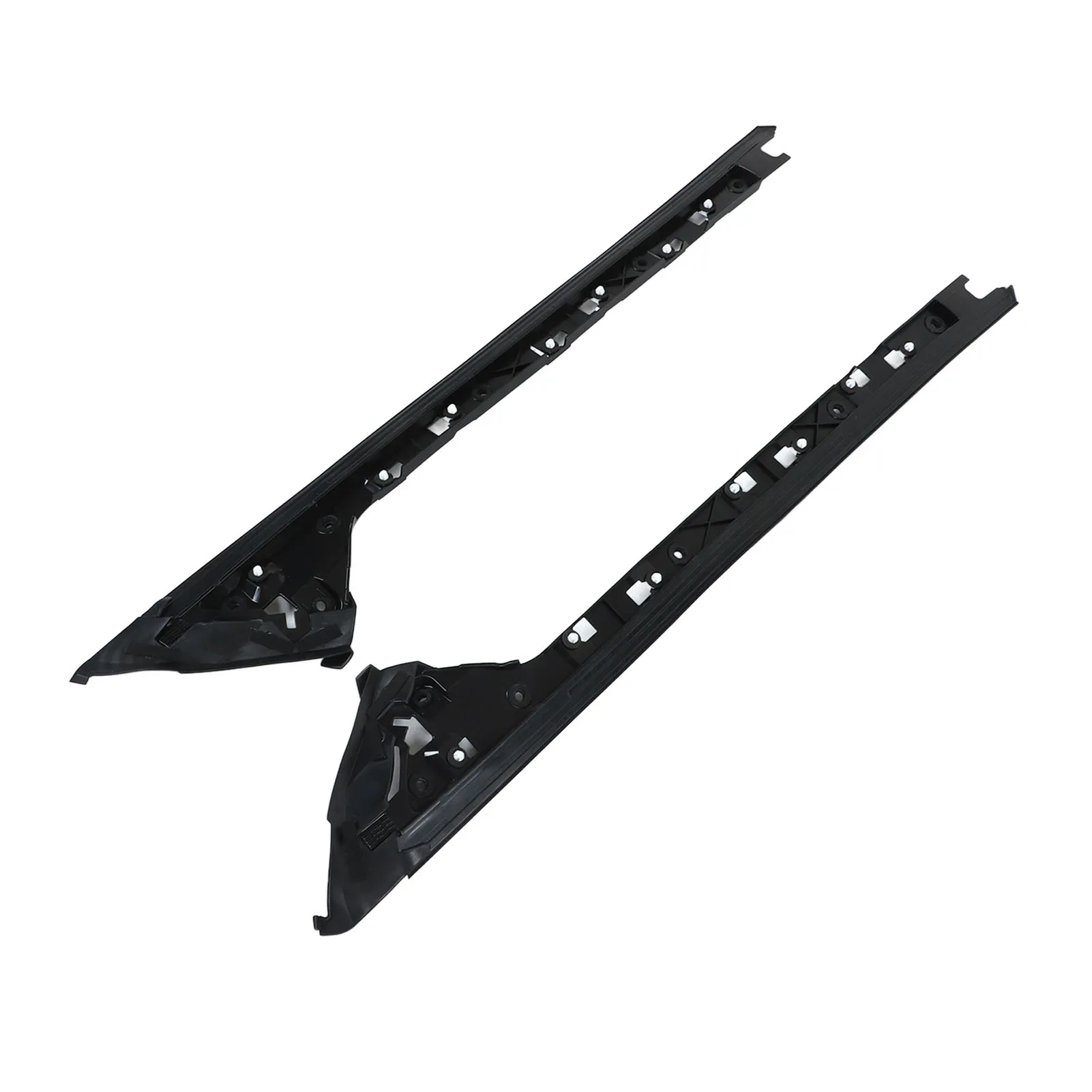 Front Windshield A Pillar Molding Trim Pair for Explorer 2011-2015 windshield molding trim