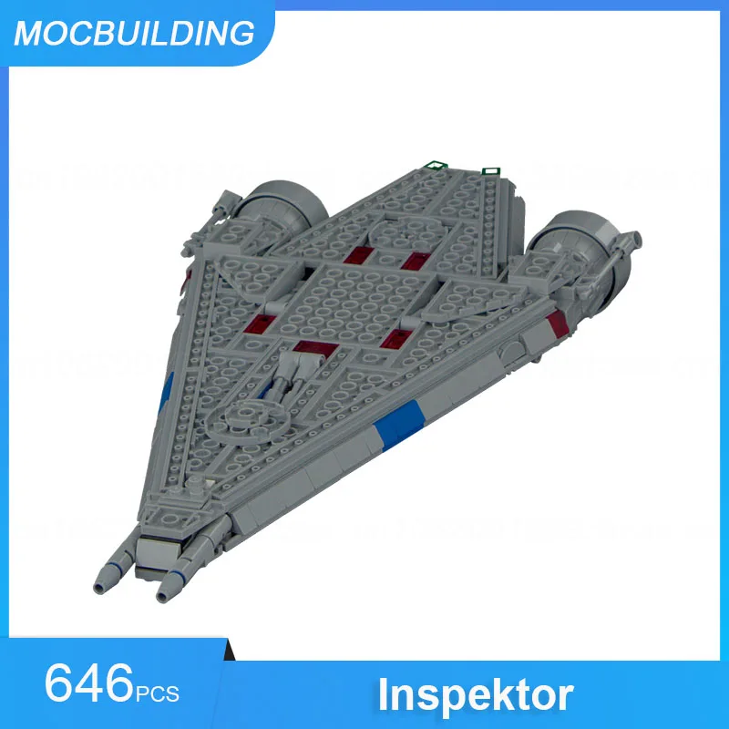 MOC Bausteine Inspektor Modell DIY Montieren Ziegel Raum Pädagogisches Kreative Sammlung Display Spielzeug Weihnachten Geschenke 646PCS – Detail 7