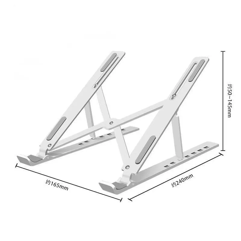 Adjustable Laptop Stand Plastic for Macbook Computer PC IPad Tablet Table Support Notebook Stand Cooling Pad Plastic Models iphone holder for tripod Holders & Stands
