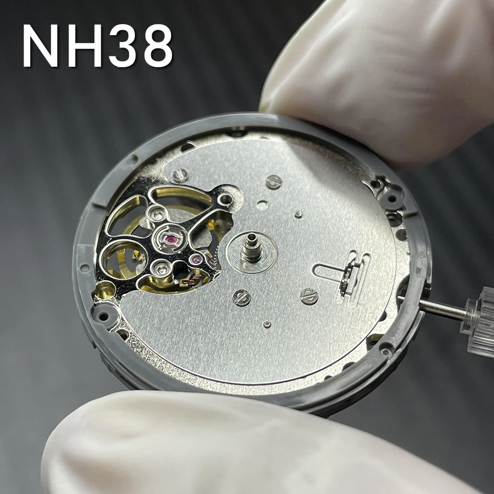 自動機械式ムーブメント,新品,Gmt,nh34,nh34a,Gmt,24時間,日本のハンド