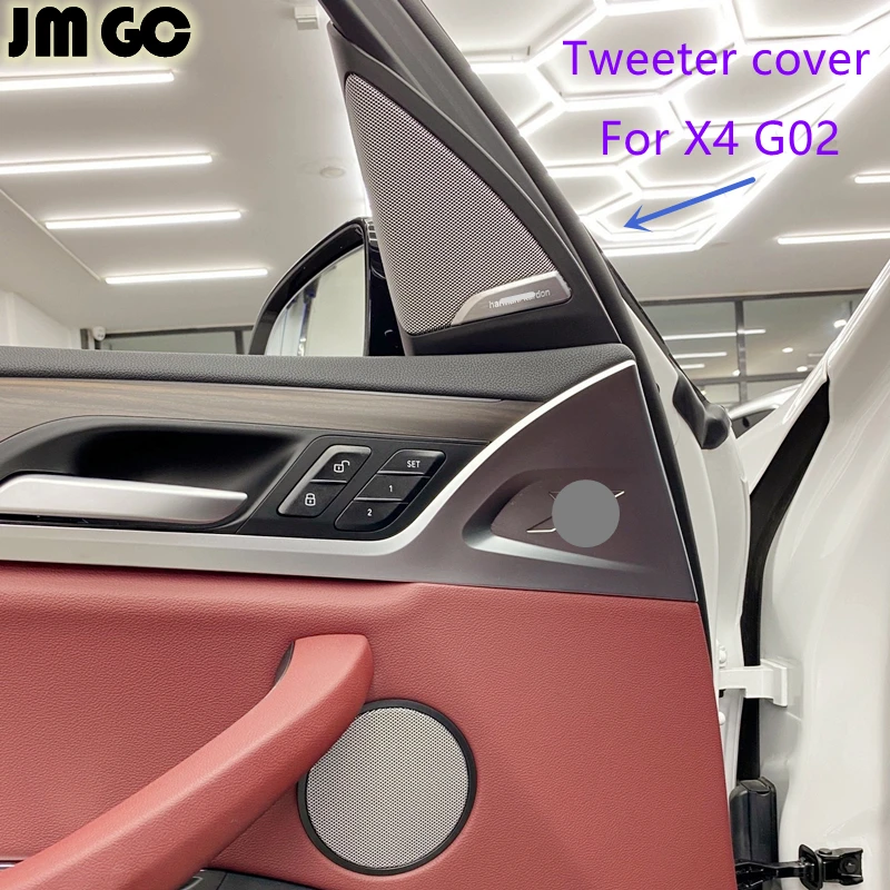 

Car speaker cover for BMW X4 G02 front door tweeter audio bracket original installation
