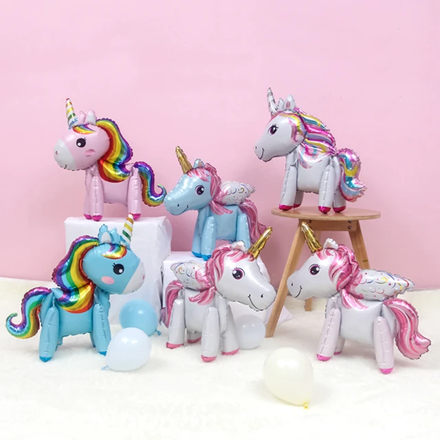 Ballons Gonflables 3D pour ixPréChristophe, Cheval Arc-en-ciel, Jouet pour  Enfant, Décoration d'Anniversaire - AliExpress