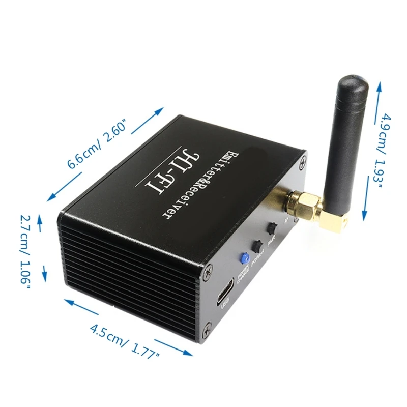 Hifi 디지털 무선 스테레오 오디오 송신기 수신기 아이폰 컴퓨터 용 무선 음악 트랜시버 어댑터