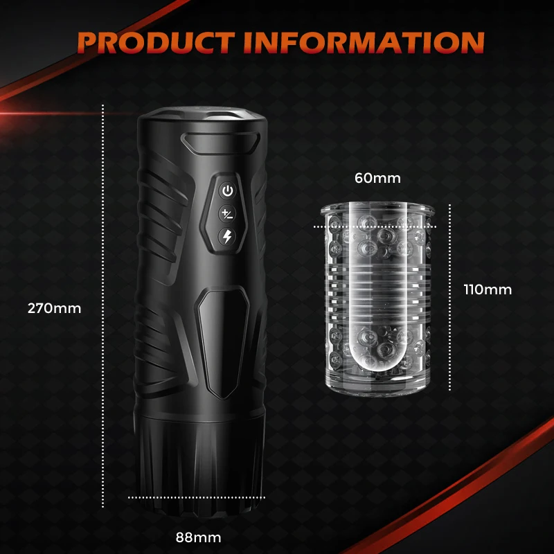 Giocattoli adulti del sesso della tazza di vuoto automatica elettrica per gli uomini Masturbation Goods Sex Shop Tele_voghion.com
