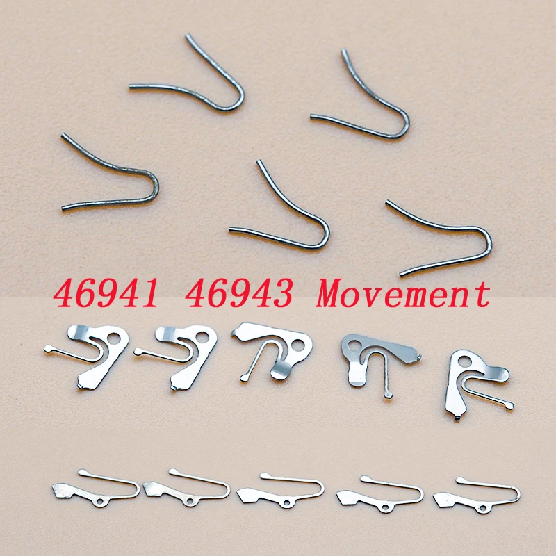 

46941 46943 Movement Calendar Spring Quick Pull Spring Fit Accessories Replacement Spare Parts For Oriental Double Lion Watch
