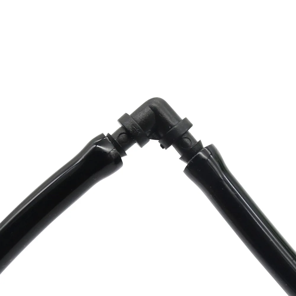 90 Degree Multi-Barbed Black Elbow Joint DN20mm DN16mm 8/11mm 4/7mm 3/5mm Interface Coupling Micro-Irrigation System Accessories hose pipe fitting pipe fitting water pipe fitting