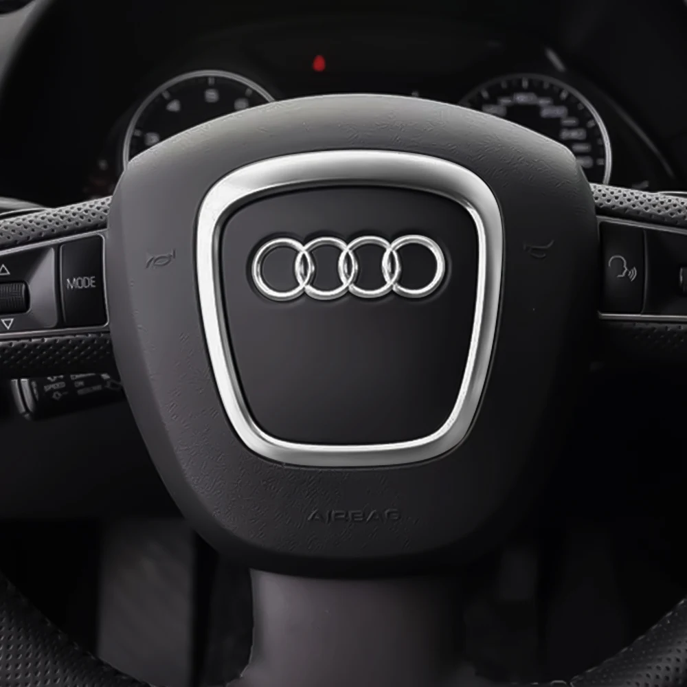 Premium Car Steering Wheel Emblem Replacement - Auto Refit Accessories