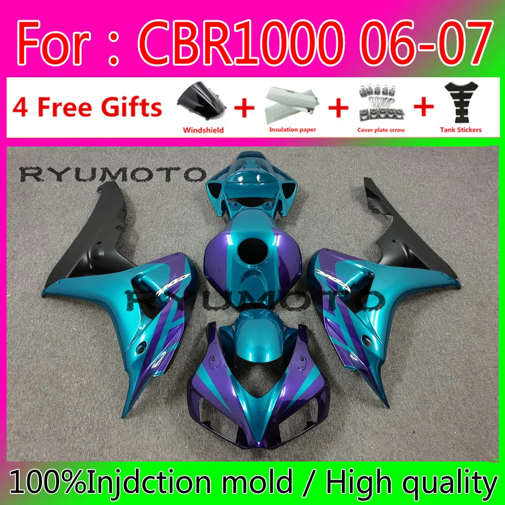 

Injection Mold New ABS Motorcycle Fairings Kit Fit For CBR1000rr 06 07 fairing CBR1000rr 2006 2007 Fairing