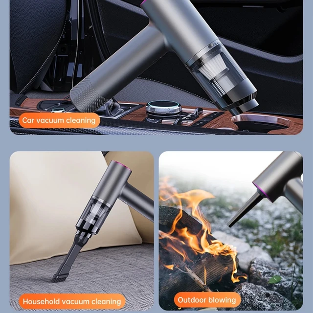 Portable Car Vacuum Cleaner Multi-function Wireless Handheld & Car Powerful Suction Cleaner 3