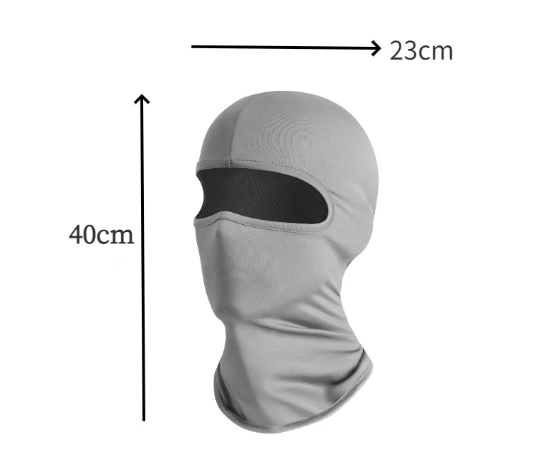 Description Picture 2 of itemOutdoor Cool Sunscreen Balaclava Motorcycle Face Mask Moto Biker Wind Cap Mask Stopper Windproof Hiking Bicycle Cycling Headgear