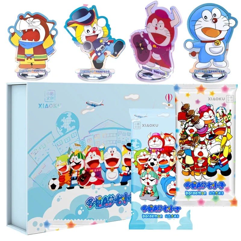 

Original Doraemon Peripheral Cards Anime Cartoon Character Game Collection Cards Children Birthday Gift Boys＆Girls Halloween Toy