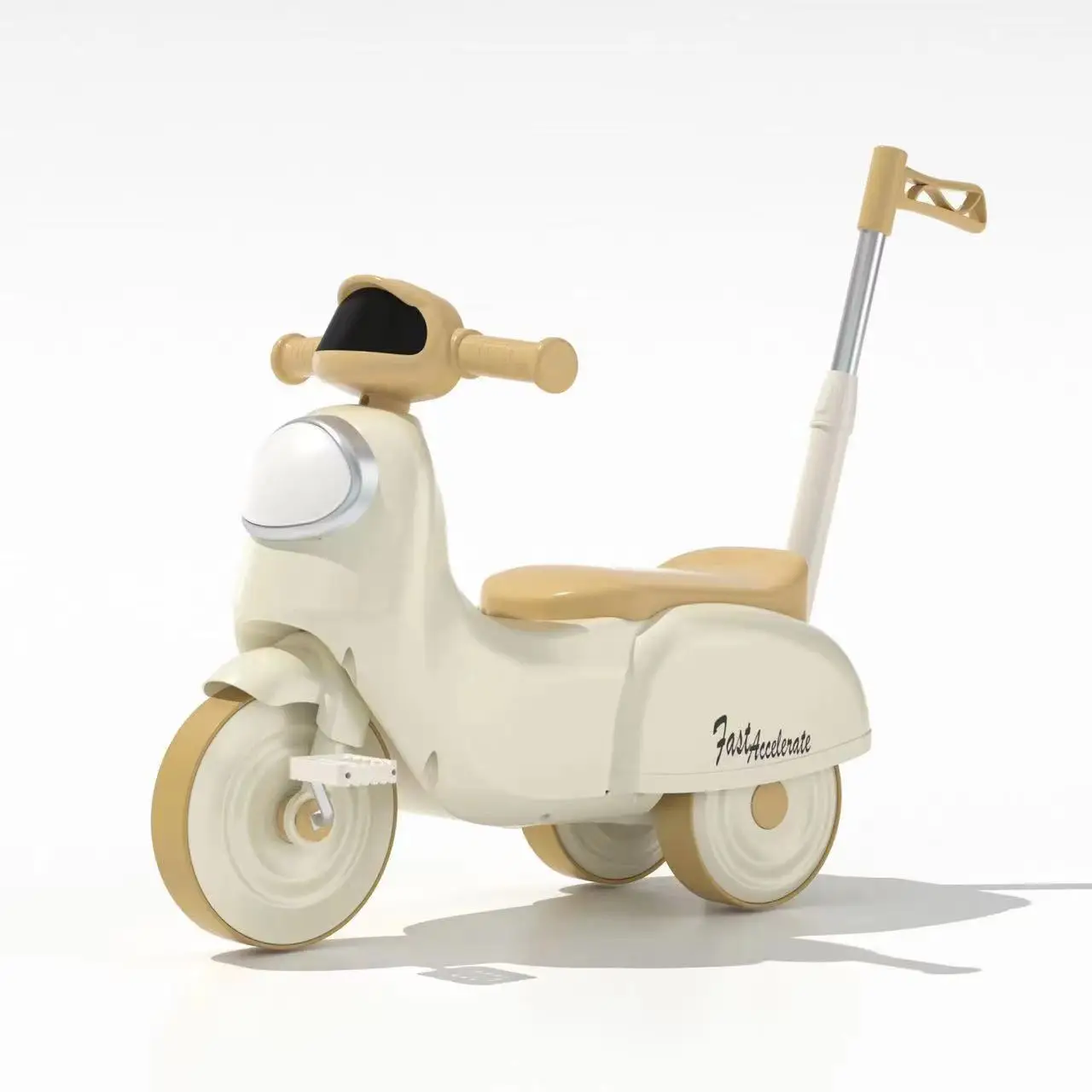Children's Tricycle Pedal Power Car Baby Plastic Toys Can Ride Children's Trolley