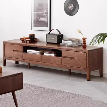 목재 럭셔리 TV 스탠드 로우 보드 모니터 캐비닛 미러 받침대, 이탈리아 TV 스탠드 모바일 모빌리, 라 카사 극장 가구