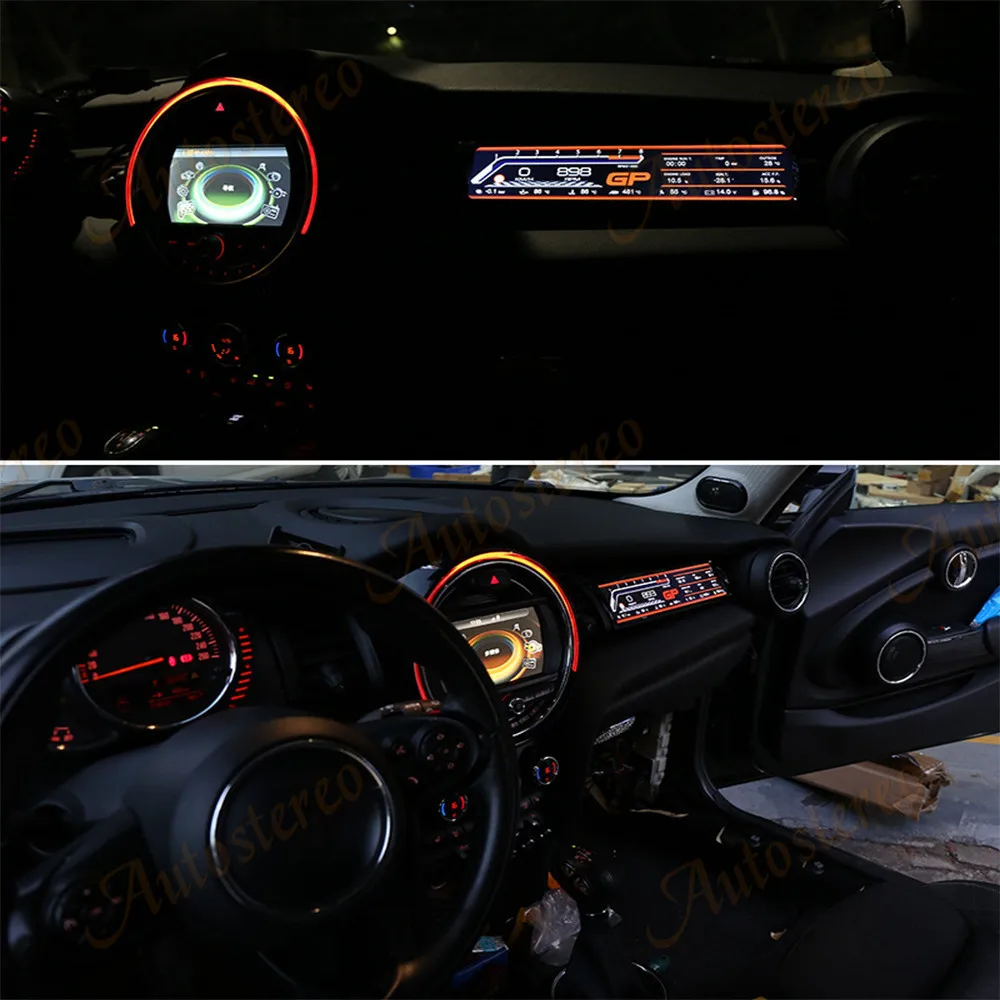 Passenger Screen Car Instrument Atmosphere Light For Mini F55 F56 F57 2015-2020