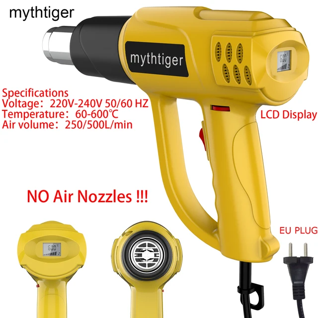 No air nozzles