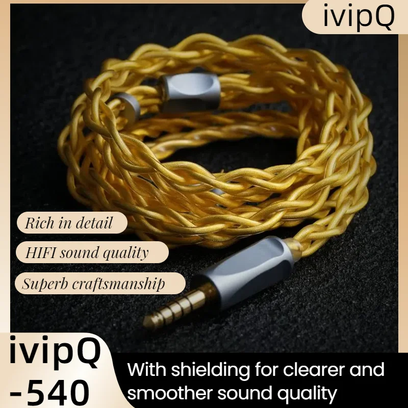 ivipQ-540 Headphone Upgrade Cable 4.4mm Balanced 3