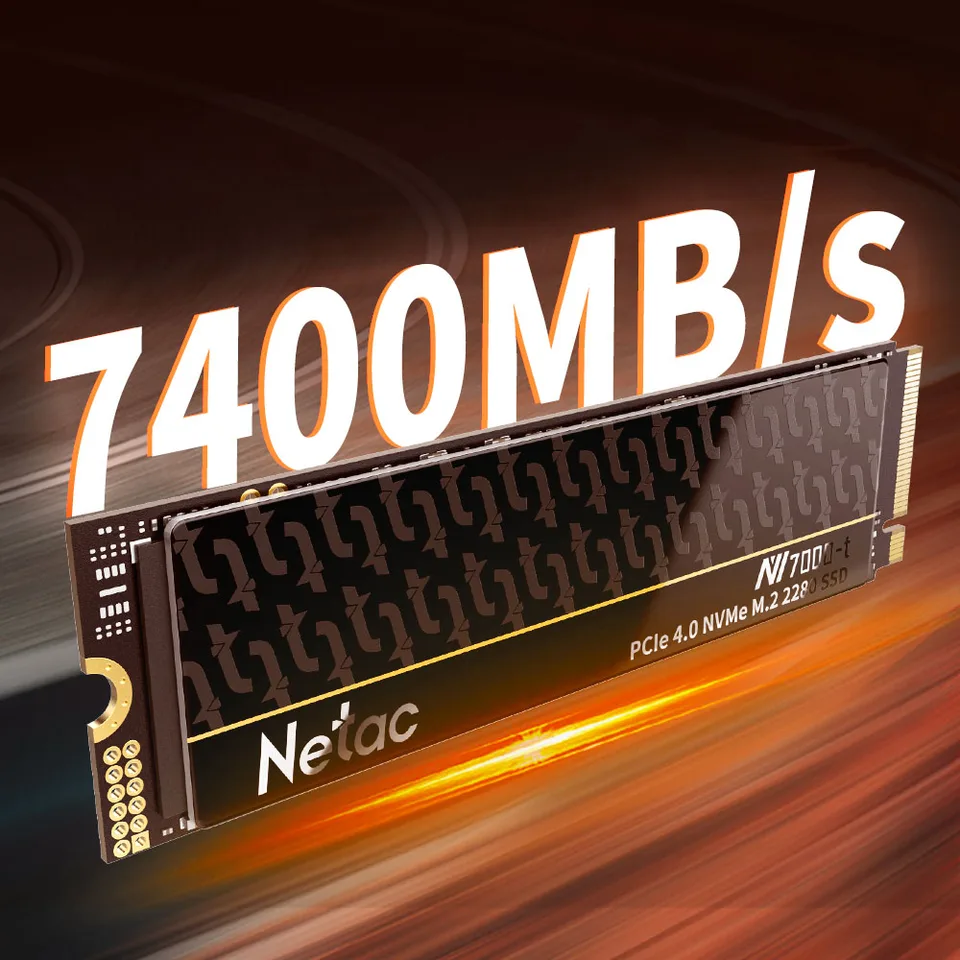 内蔵型SSD Netac NVMe SSD 2TB M.2 PCIe4.0 NV7000 Netac 7400MB/s SSD NVMe M2 2TB 1TB 512GB 4TB Internal Solid State