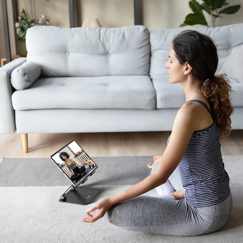 UGREEN Tablet Phone Stand For iPad Pro iPhone Xiaomi Tablet Aluminum iPad Holder Laptop Stand Phone Holder