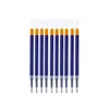 50Pcs/set 11cm Press Type Gel Pen Refill 0.45mm Thick Diameter Red Blue Black Refill 0.5mm Tip Student Writing Stationery K35 6