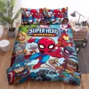 Housse de Couette Spiderman Marvel Coton, parure de lit