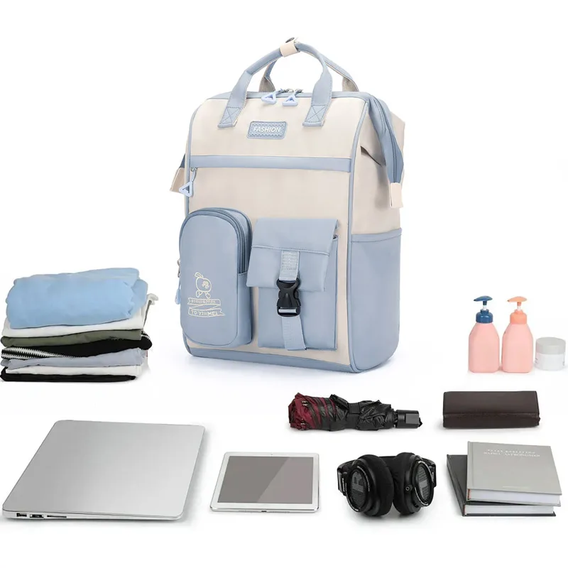 Schoolbag Female High School College Student Middle School Student Junior High School Student Cute Backpack Campus Backpack